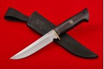 Нож Белка (кованая 95Х18, черный граб)